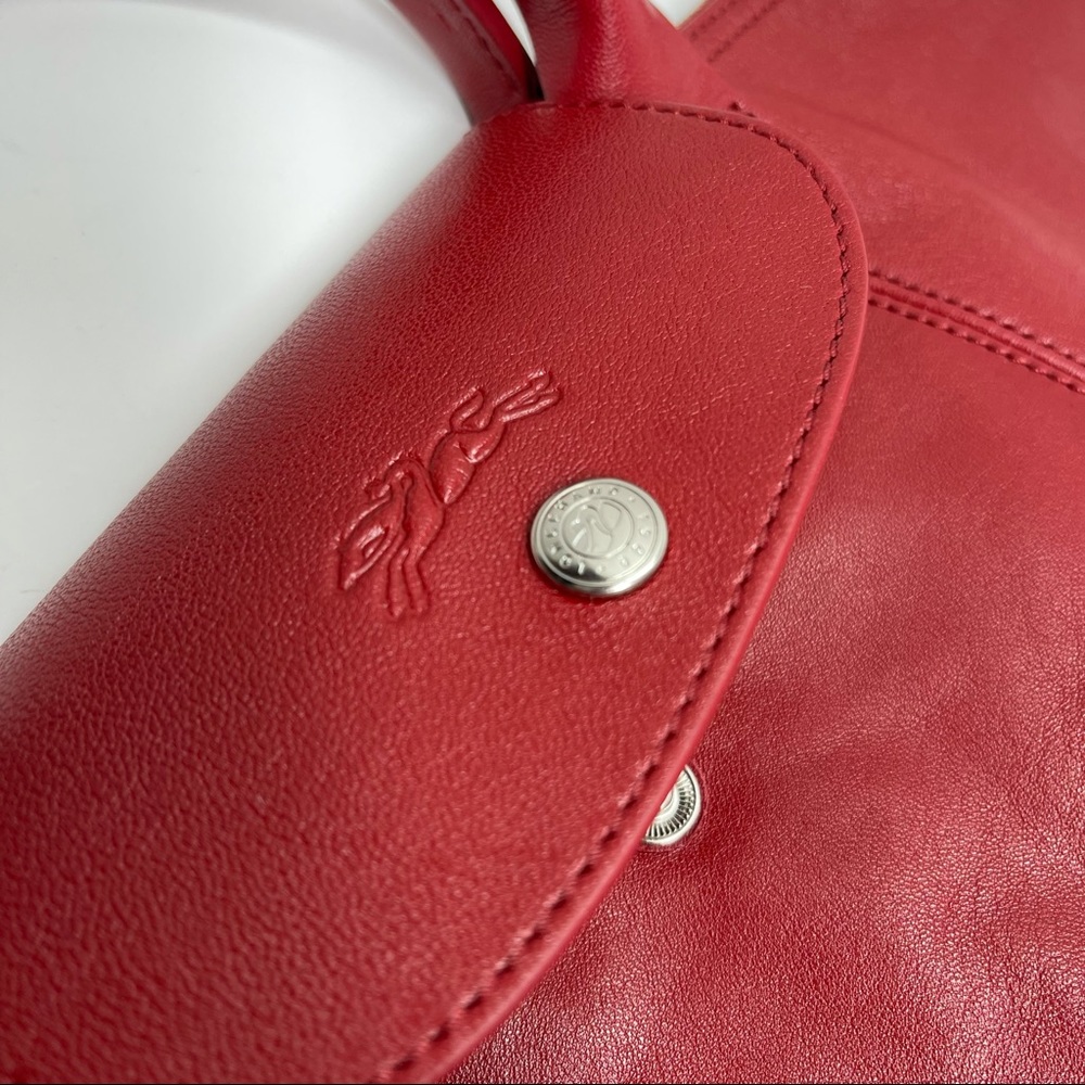 LONGCHAMP LE PLIAGE CUIR LARGE LEATHER TOTE - Picture 8 of 15